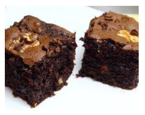 BROWNIE DE CHOCOLATE Y NUECES_Plancha 1,7 kg / CONX.
