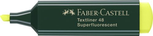 MARCADOR FLUOR FABER-CASTELL TEXTLINER 48 AMARILLO