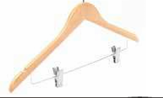 PERCHA ANTIRROBO CON PINZAS MADERA (10uds)