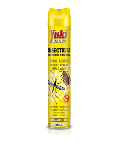 INSECTICIDA AEROSOL "DOBLE ACCION YUKI" 1000 C