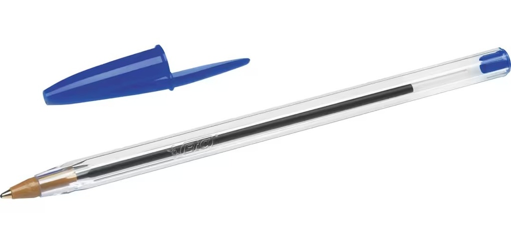 BOLÍGRAFOS BIC CRISTAL AZUL