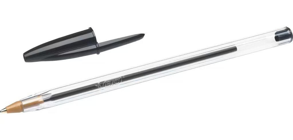 BOLÍGRAFOS BIC CRISTAL NEGRO