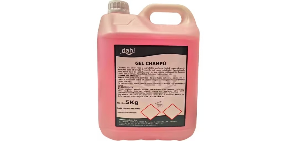 GEL CHAMPU - GARRAFA 5L