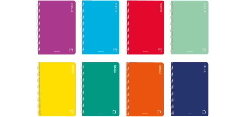 CUADERNO TAPA FLEXIBLE FOLIO PACSA