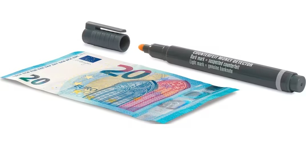 ROTULADOR DETECTOR DE BILLETES FALSOS SAFESCAN 30