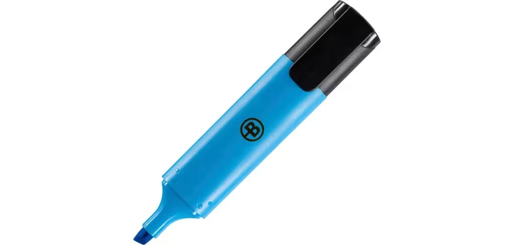 SUBRAYADOR FLUORESCENTE AZUL BRUNEAU