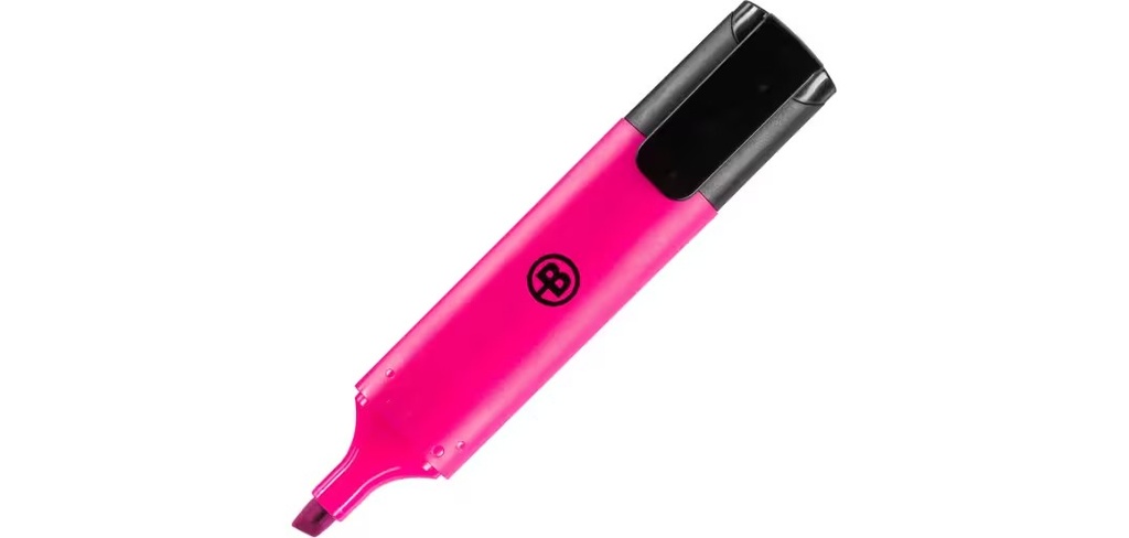 SUBRAYADOR FLUORESCENTE ROSA BRUNEAU